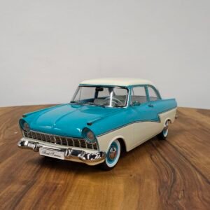 Ford Taunus 17M P-1957 Turquoise KKDC180272 White & Blue 1:18