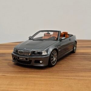 BMW E46 M3 Convertible 1:18 Silver