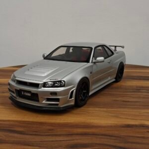 Nissan  KSR12005s Nismo R34 GT-R Z-Tune (Silver) 1:12