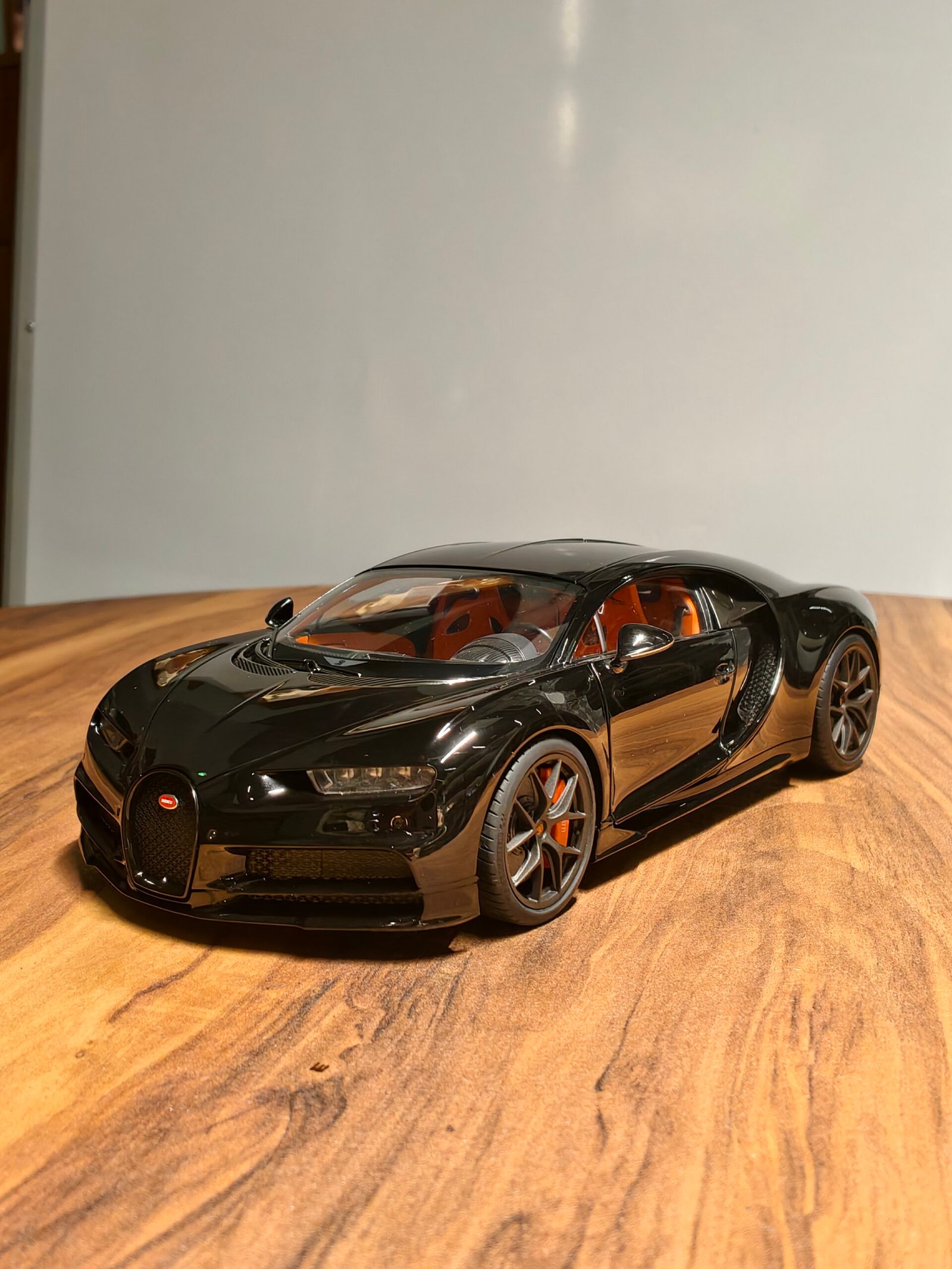 Bugatti Chiron Sport 2019 (NOC Turne Black) Scale 1/18