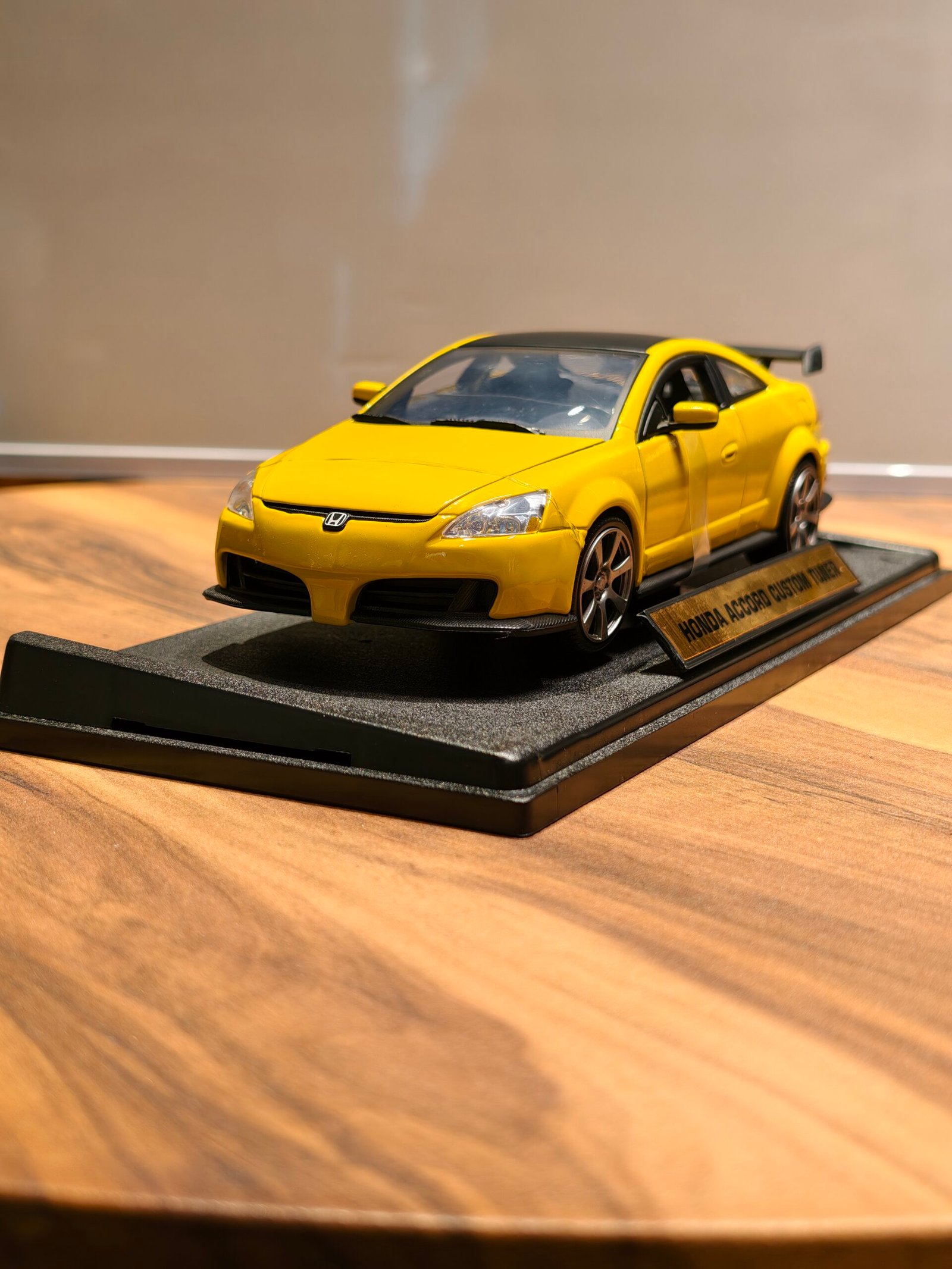 Honda Accord Custom Tuner (Yellow) Scale 1/18