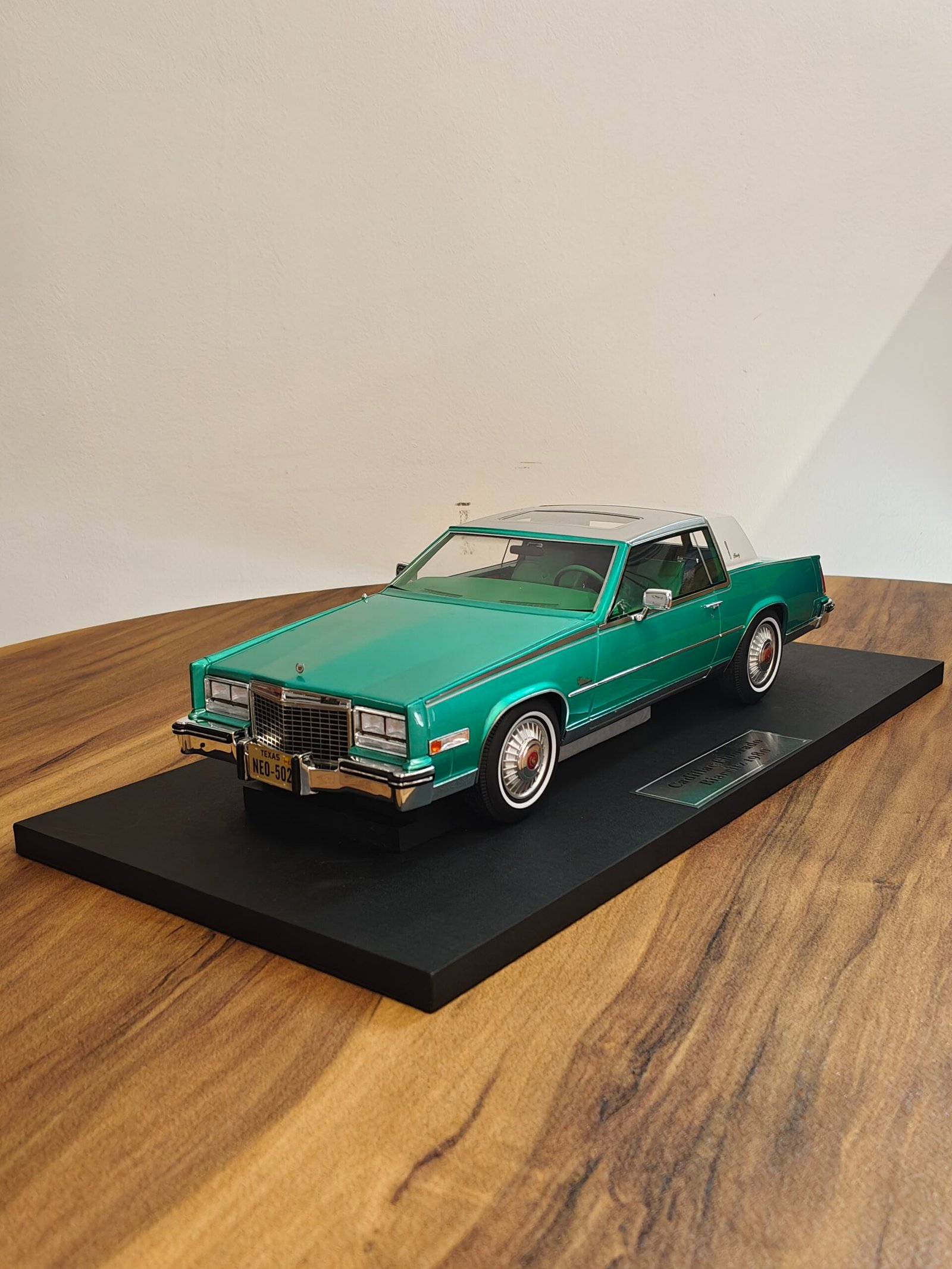 Cadillac Eldorado Biarritz 1980 Blue 1/18